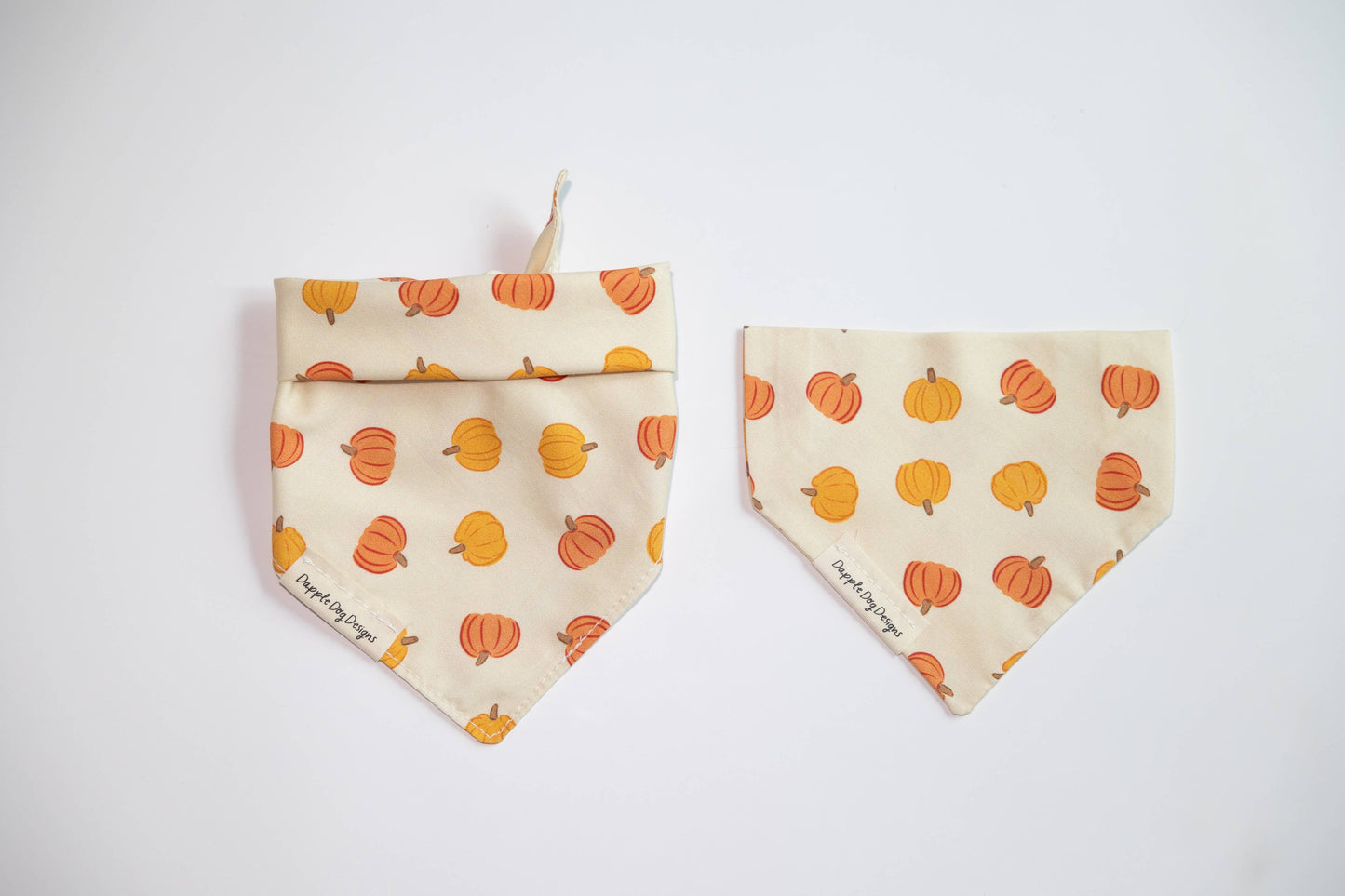 Bandana citrouilles de récolte - Bandana pour chien d'automne