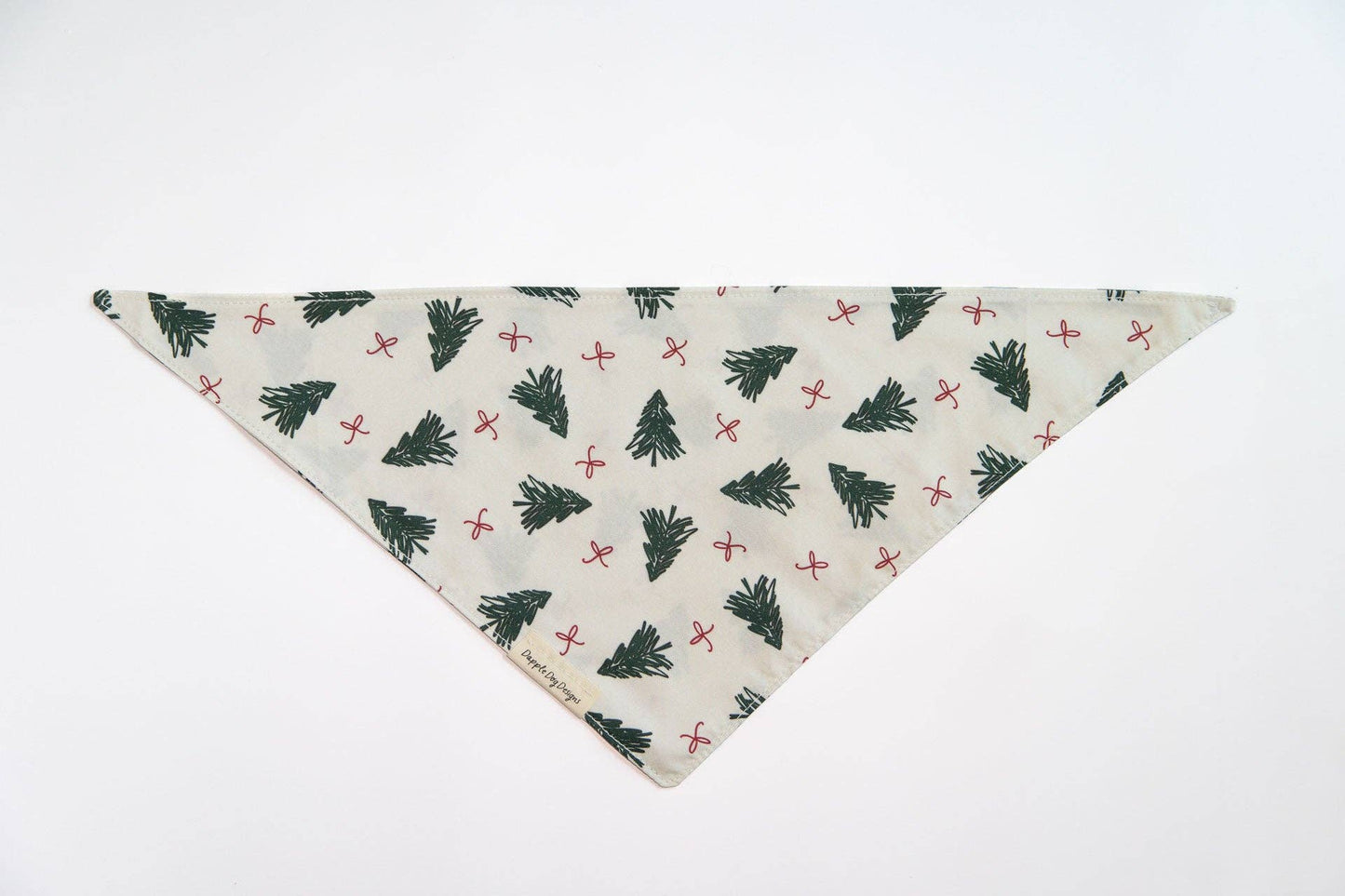 Bandana Arbres à feuilles persistantes - Bandana de Noël pour chien