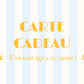 CARTE-CADEAU ÉCORCE ET BISOUS 🎁