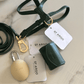 PORTE SAC À CROTTES - Vert bouteille