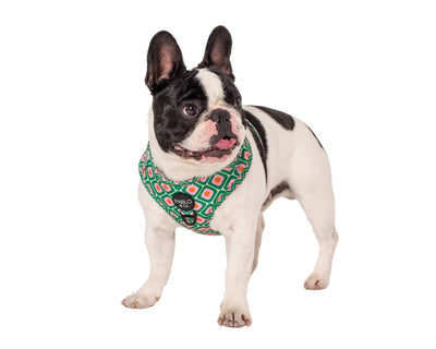 Style années 70 : harnais réglable pour chien