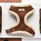 Harnais de cou réglable aviateur marron