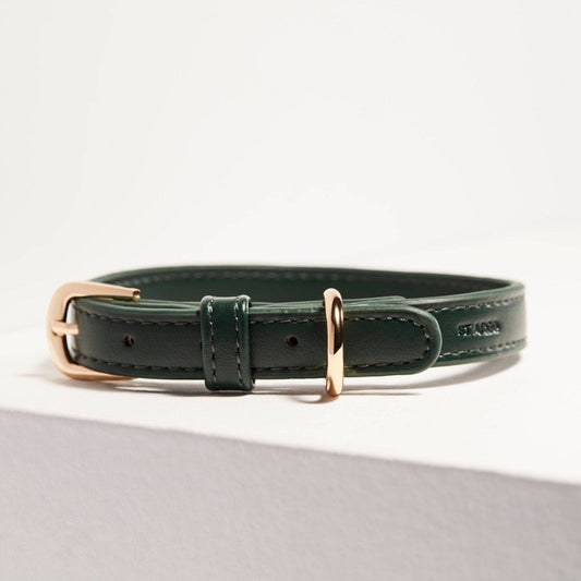 COLLIER - Vert bouteille