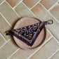 Collier bandana marron Cairo Rider pour chiens et chats