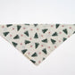 Bandana Arbres à feuilles persistantes - Bandana de Noël pour chien